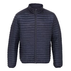 2786 Mens Tribe Fineline Padded Jacket / Navy